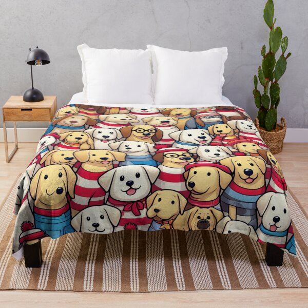Item preview, Striped Harmony Canine Companions in Coordinated Attire Delight designed and sold by ArtComixHaven.