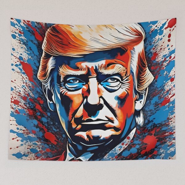 Item preview, Donald Trump pop-art  designed and sold by Po11en.