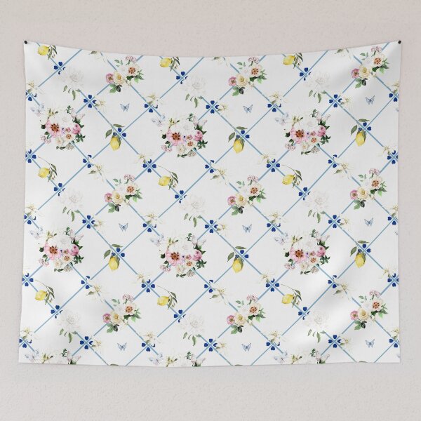 Item preview, Summer,Mediterranean tiles,mosaic,floral art designed and sold by MariaMarinova.