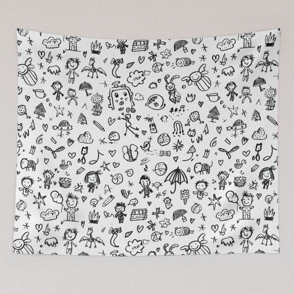 Item preview, Children's Drawing Kids Baby Decor designed and sold by Magnuna.