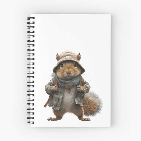 Item preview, Embracing the Unknown: The Epic Expedition of a Daring Squirrel Explorer designed and sold by pawmad.