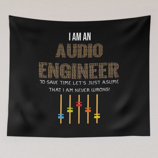 Item preview, I'm An Audio Engineer Quote for music audio engineer designed and sold by Ouzgane.