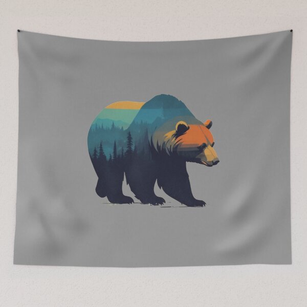 Item preview, Grizzly Bear designed and sold by ArtCraftLab.