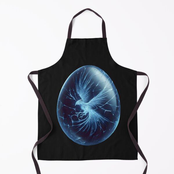 Item preview, Celestial Sapphire: Phoenix Egg designed and sold by AI-Only Creations.