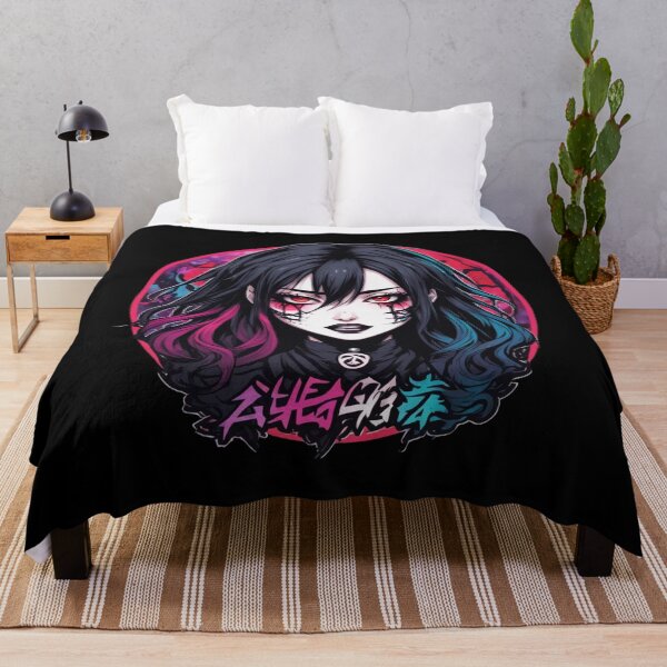 Item preview, Retro Cyber Goth Girl, Dark, 90s Anime designed and sold by Burn-Ego.