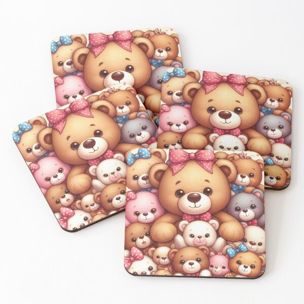 Item preview, Cuddly Companions: A Quilt of Teddy Bear Hugs designed and sold by ArtComixHaven.