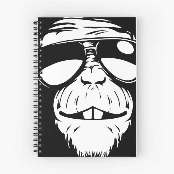 Item preview, Monkey Dude - Black & White Shadow Detailing designed and sold by PaulC71.