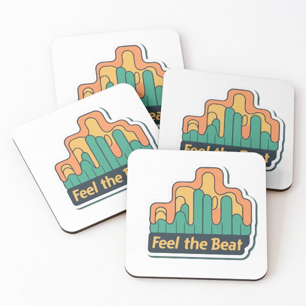 Item preview, Feel the Beat - Minimalist Audio Waveform designed and sold by NiftyWrx.