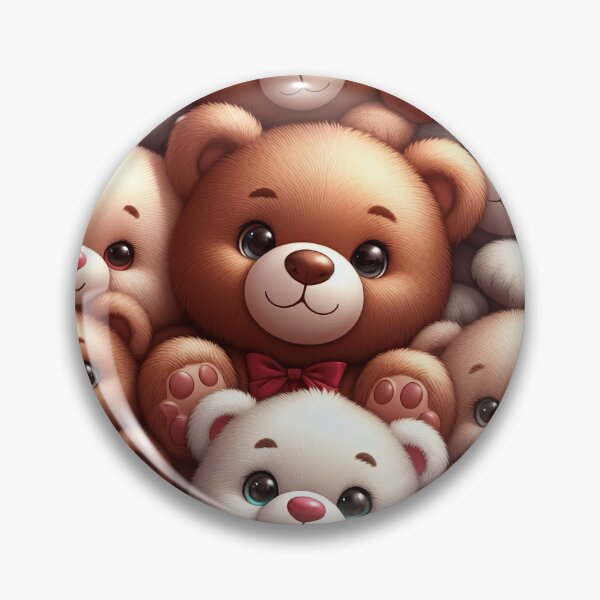 Item preview, Snuggly Bear Assembly Whimsical Quilt Cover Artwork Delight designed and sold by ArtComixHaven.