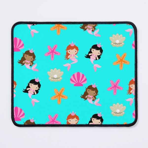 Item preview, Collection of mermaid and seabed stickers designed and sold by lmartes.