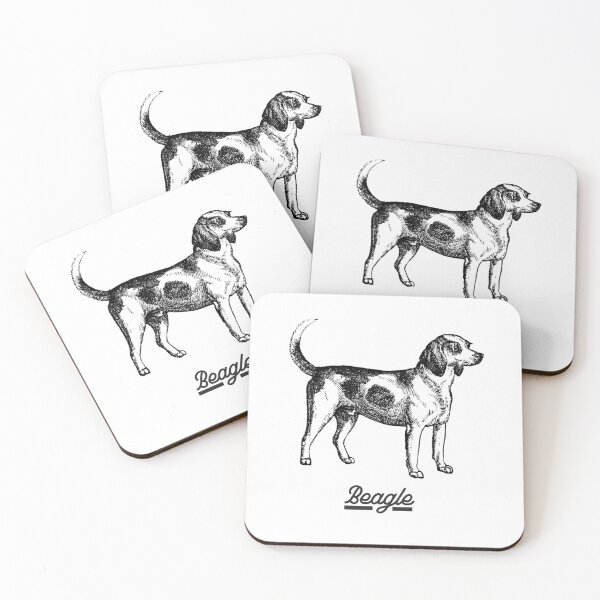 Item preview, Beagle - Vintage Black  designed and sold by Kappadog.