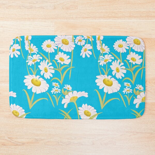 Item preview, Spring Daisies on Blue designed and sold by princesspjs.