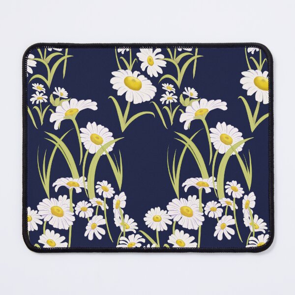 Item preview, Spring Daisies on Navy designed and sold by princesspjs.
