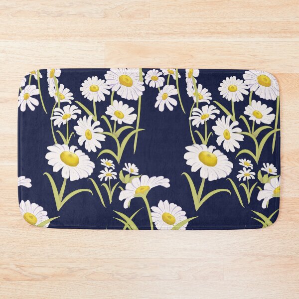 Item preview, Spring Daisies on Navy designed and sold by princesspjs.