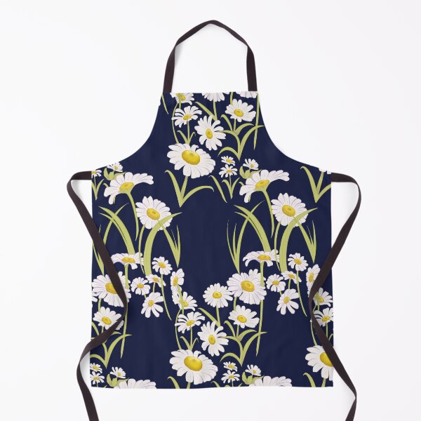 Item preview, Spring Daisies on Navy designed and sold by princesspjs.