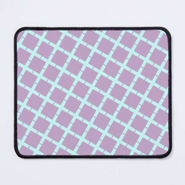 Item preview, Purple Squares Replicating Blue Cross Section Borderless Blueprint designed and sold by Alchemy-A-La-G.
