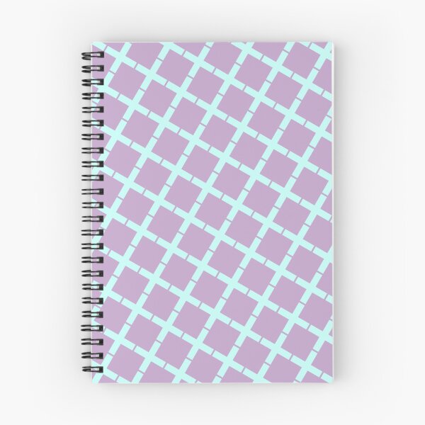 Item preview, Purple Squares Replicating Blue Cross Section Borderless Blueprint designed and sold by Alchemy-A-La-G.