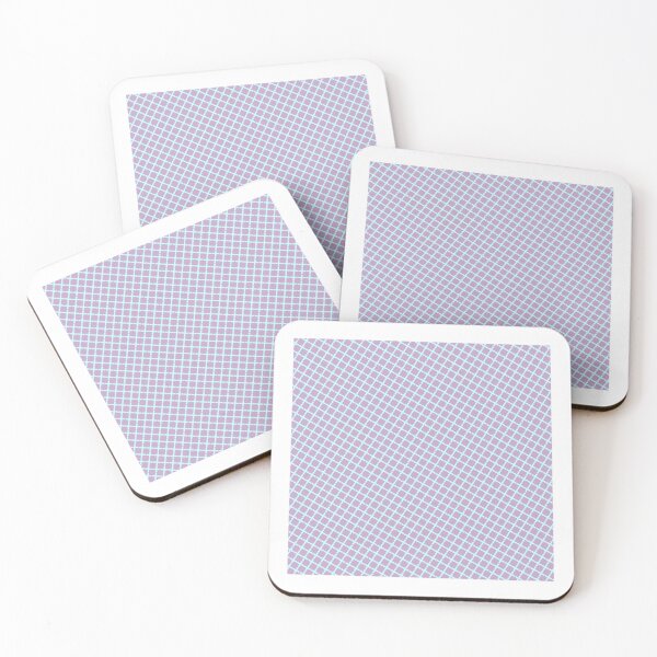 Item preview, Purple Squares Replicating Blue Cross Section Borderless Blueprint designed and sold by Alchemy-A-La-G.