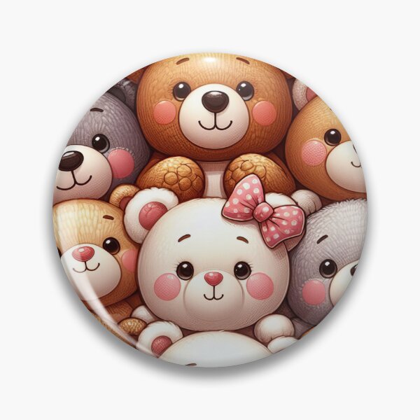 Item preview, Teddy Bear Tapestry: Whimsical Warmth in Plush Art designed and sold by ArtComixHaven.