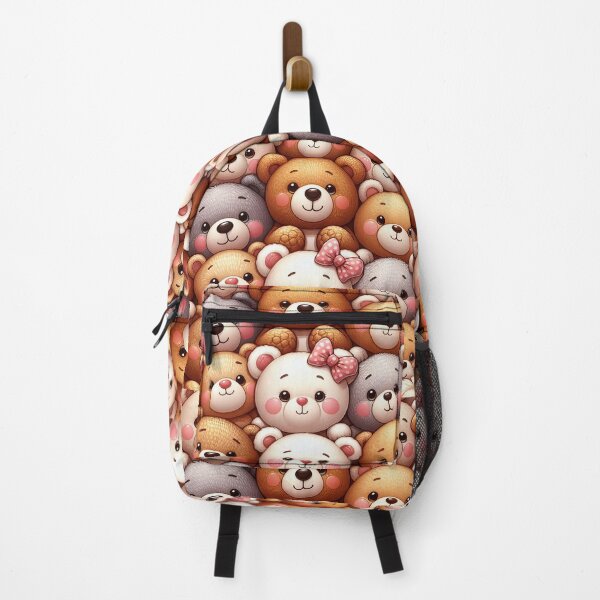 Item preview, Teddy Bear Tapestry: Whimsical Warmth in Plush Art designed and sold by ArtComixHaven.