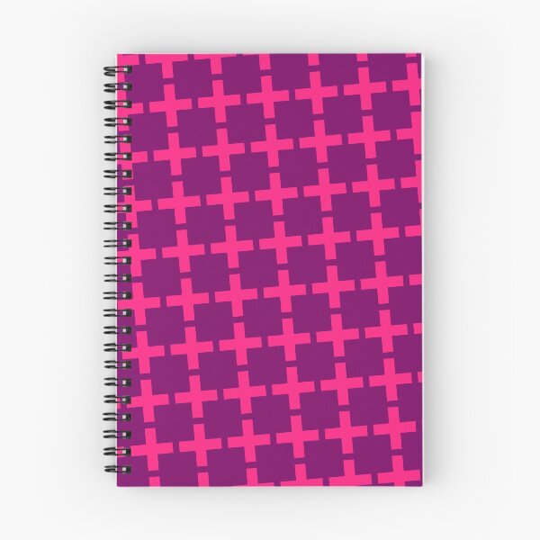 Item preview, Purple Squares Replicating Pink Cross Section Borderless Blueprint designed and sold by Alchemy-A-La-G.
