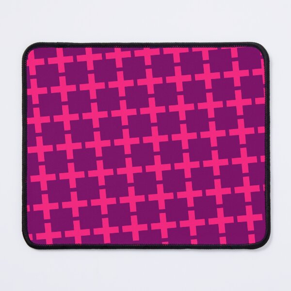 Item preview, Purple Squares Replicating Pink Cross Section Borderless Blueprint designed and sold by Alchemy-A-La-G.