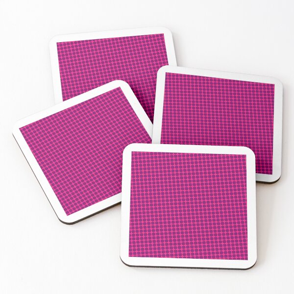 Item preview, Purple Squares Replicating Pink Cross Section Borderless Blueprint designed and sold by Alchemy-A-La-G.