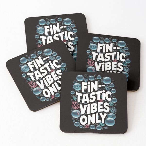 Item preview, Fin-tastic Vibes Only designed and sold by HOMEDESIGNPRINT.