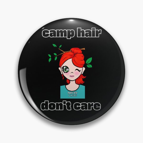Item preview, Camp hair dont care: redhead cutie  designed and sold by NerdyChibi.