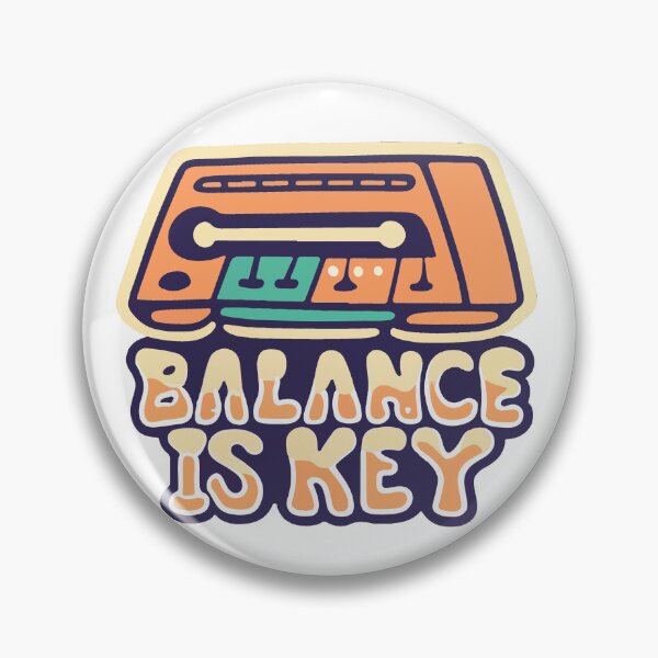Item preview, Balance is Key Modern Equalizer Design designed and sold by NiftyWrx.