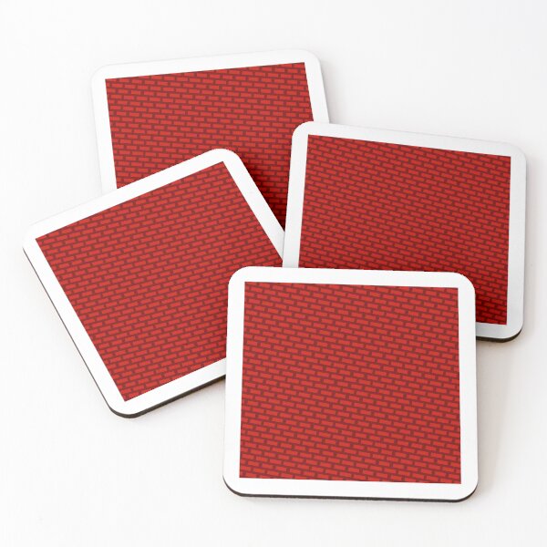 Item preview, Maroon & Red Brick Wall Repeat Rectangle Borderless Blueprint designed and sold by Alchemy-A-La-G.