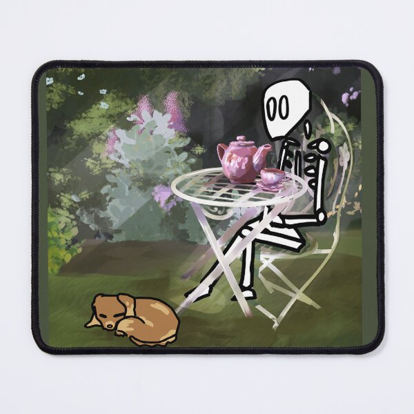 Item preview, #009 Skeleton Tea Time designed and sold by Jasmine Froley.
