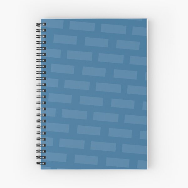 Item preview, Blue & Cyan Brick Wall Repeat Rectangle Borderless Blueprint designed and sold by Alchemy-A-La-G.