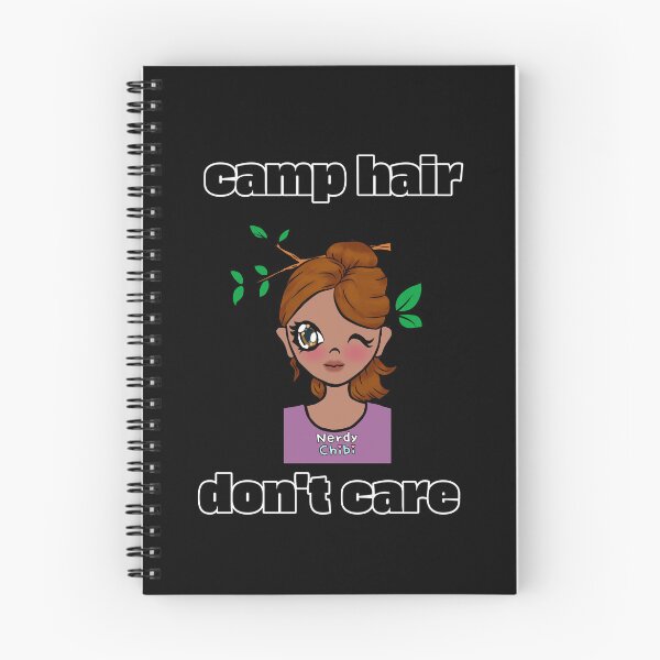 Item preview, Camp hair dont care: brunette cutie  designed and sold by NerdyChibi.