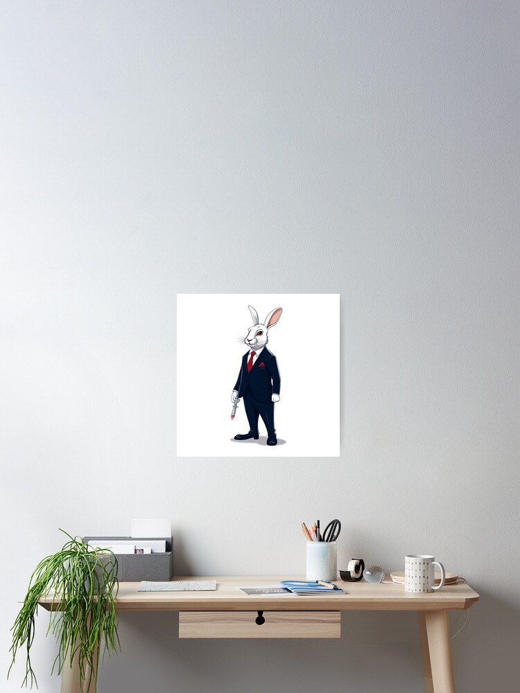 Thumbnail 2 of 3, Poster, Gangster Rabbit designed and sold by omerfdln34.