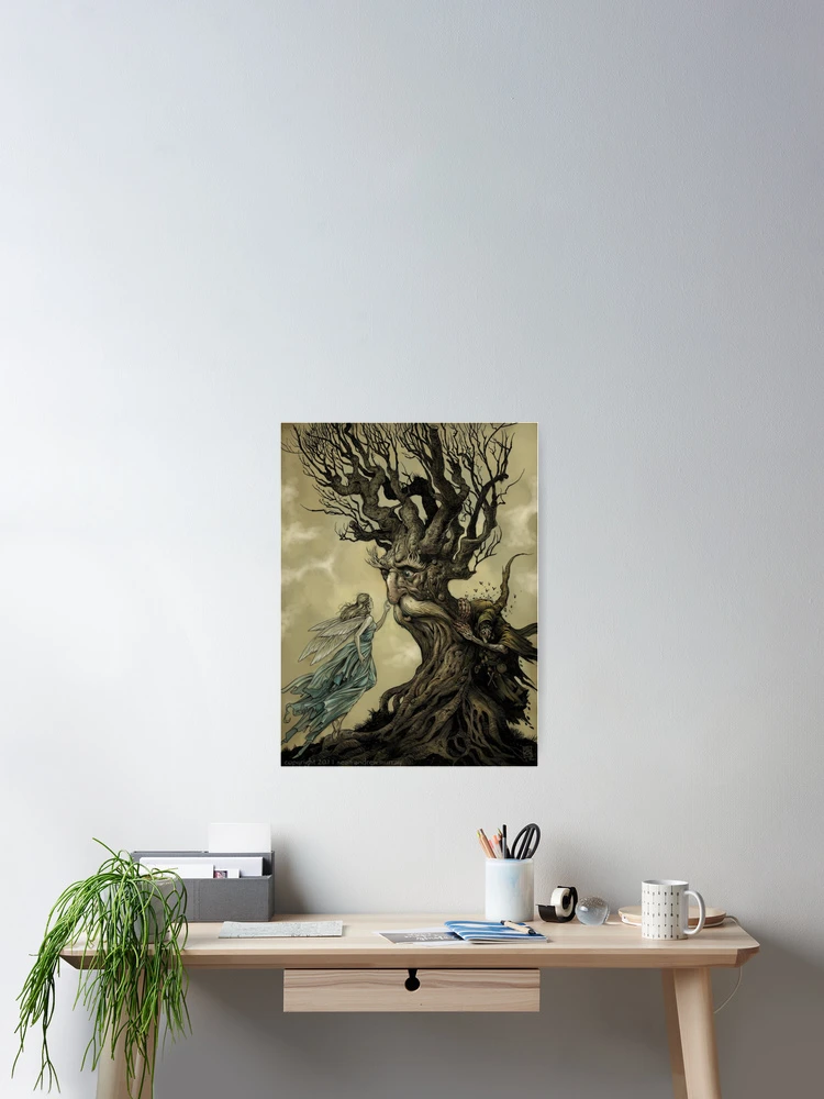 Thumbnail 2 of 3, Poster, Tree Spirit designed and sold by Slinky-Reebs.