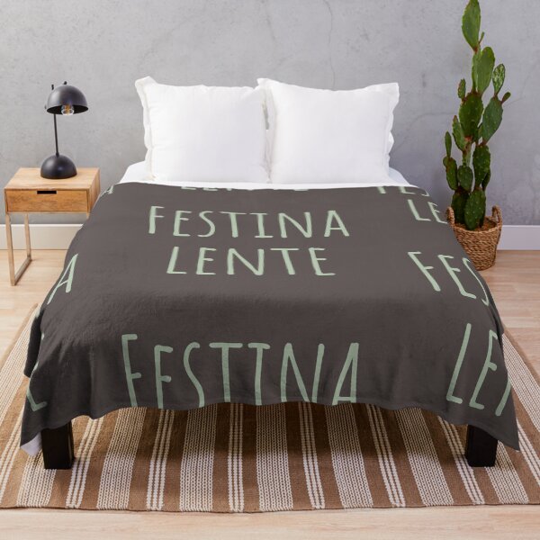 Item preview, Festina Lente latín Quote- Make Haste Slowly designed and sold by TheWriteHand.