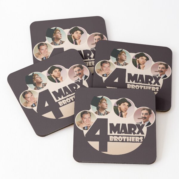 Item preview, The 4 Marx Brothers at Paramount color version designed and sold by SpruceTavern.