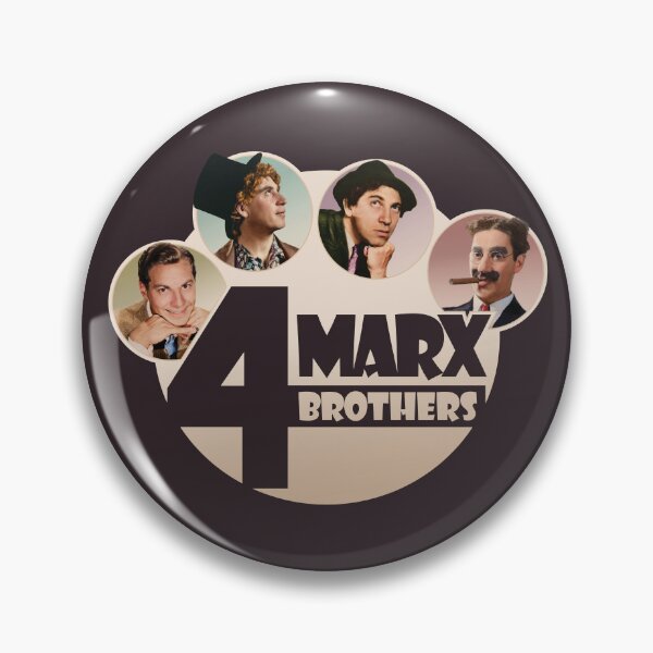 Item preview, The 4 Marx Brothers at Paramount color version designed and sold by SpruceTavern.