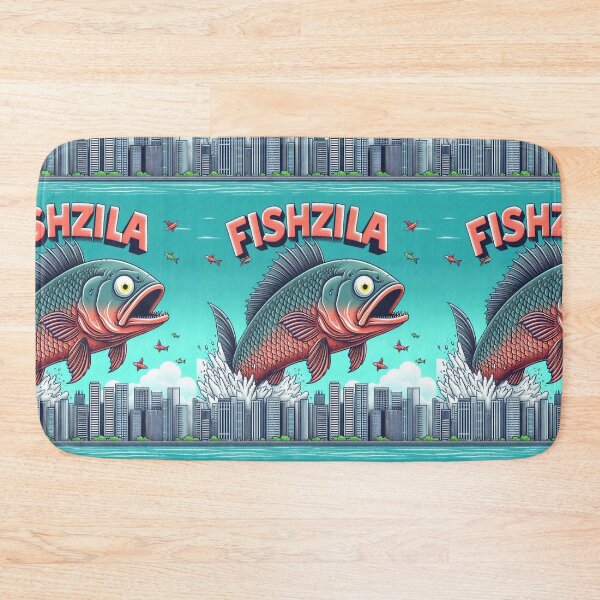 Item preview, The Rise of  Fishzilla designed and sold by Moad Fahim.
