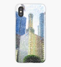 Downtown L.A. Towers iPhone Case/Skin