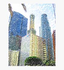 Downtown L.A. Towers Photographic Print
