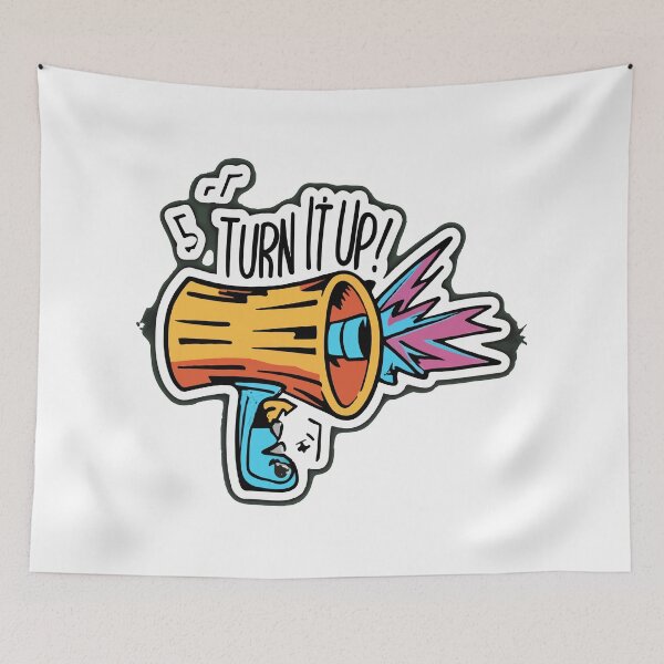 Item preview, Graffiti Speaker Design - Turn It Up! designed and sold by NiftyWrx.