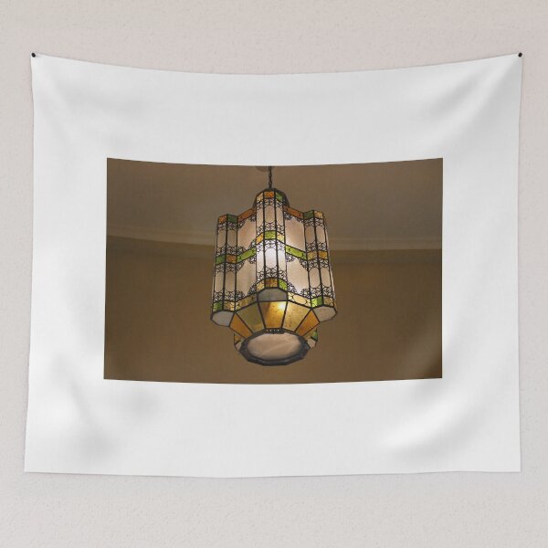 Item preview, Beautiful gold chandelier on the gold brown Ceiling designed and sold by MubaraksArt.