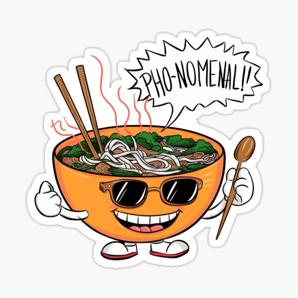 Item preview, pho noodle soup Pho-nomenal designed and sold by Brian Hibbs.