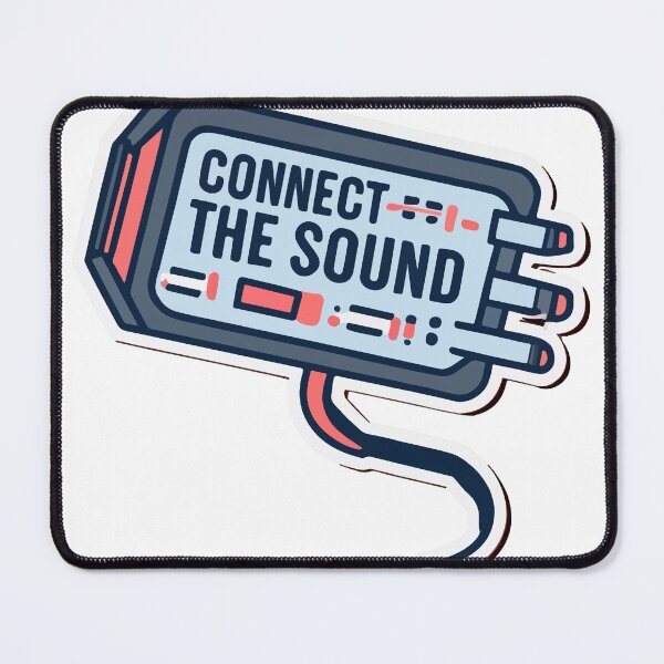 Item preview, Connect the Sound Cyber Audio Interface Design designed and sold by NiftyWrx.