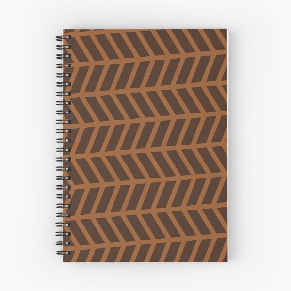 Item preview, Brown & Caramel Herringbone Chevron Arrow Grid Borderless Blueprint designed and sold by Alchemy-A-La-G.