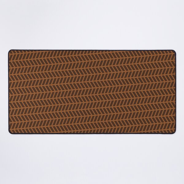 Item preview, Brown & Caramel Herringbone Chevron Arrow Grid Borderless Blueprint designed and sold by Alchemy-A-La-G.