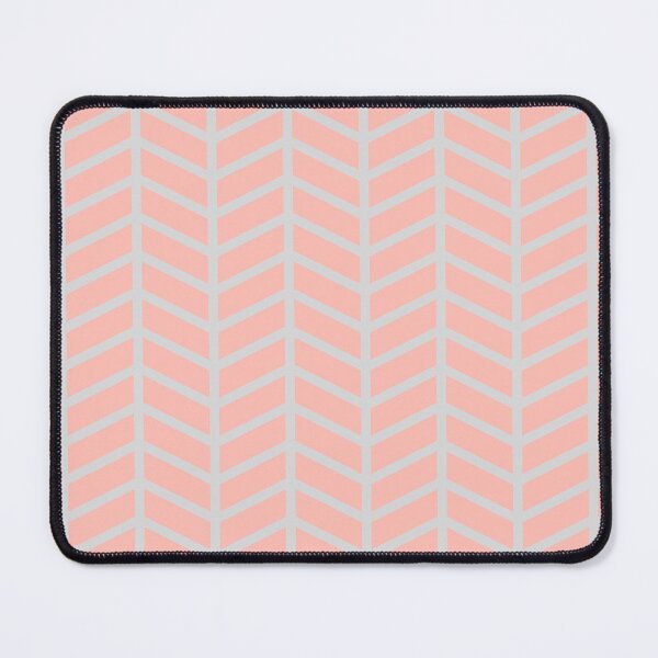Item preview, Pink & Silver Herringbone Chevron Arrow Grid Borderless Blueprint designed and sold by Alchemy-A-La-G.
