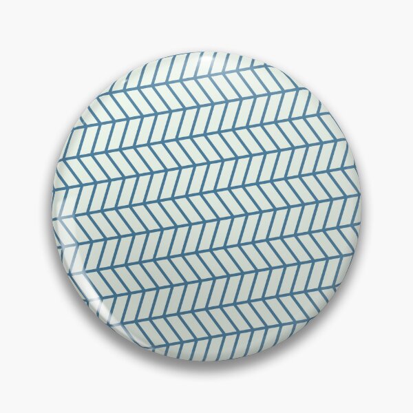 Item preview, Blue & White Herringbone Chevron Arrow Grid Borderless Blueprint designed and sold by Alchemy-A-La-G.